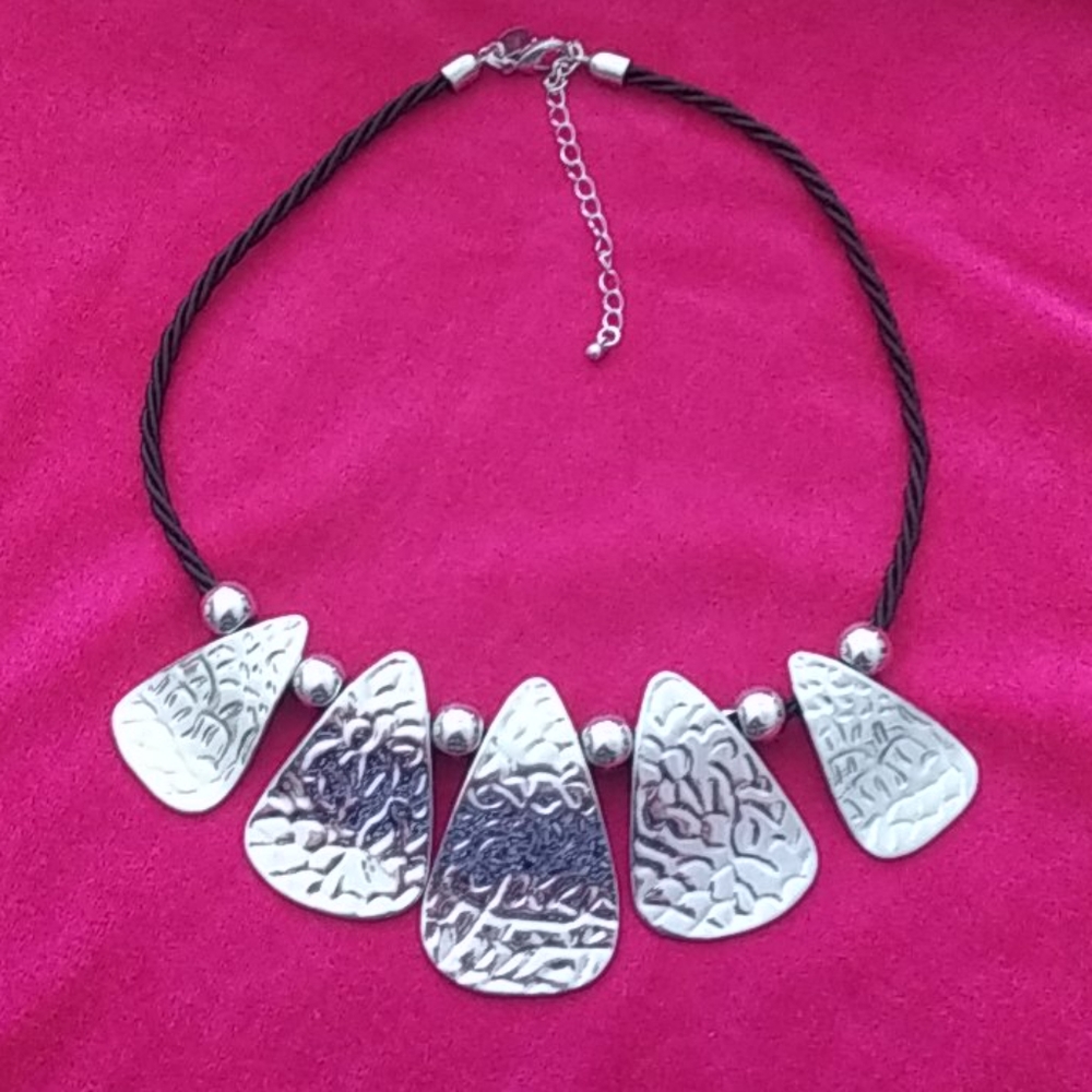Lia Sophia silver necklace